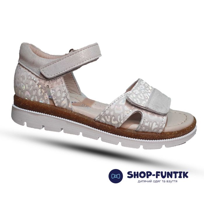 Босоножки Toddler серебристые 135