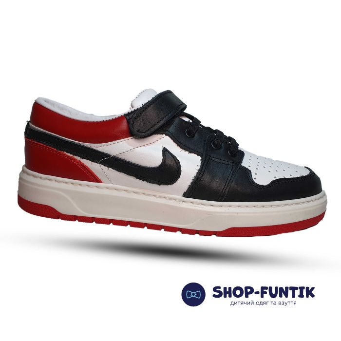 Кроссовки Tomini белые с черным 1810