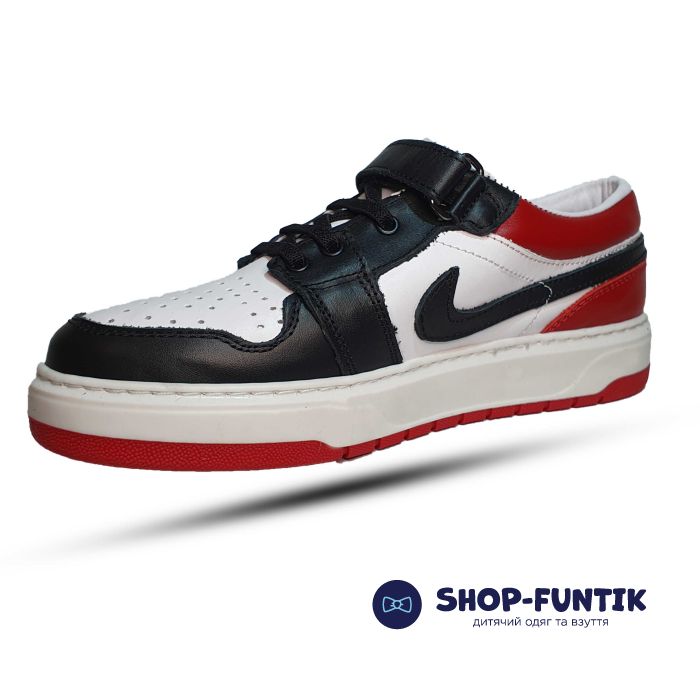 Кроссовки Tomini белые с черным 1810