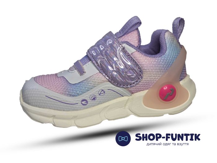 Кроссовки Promax  фиолетовые 1923