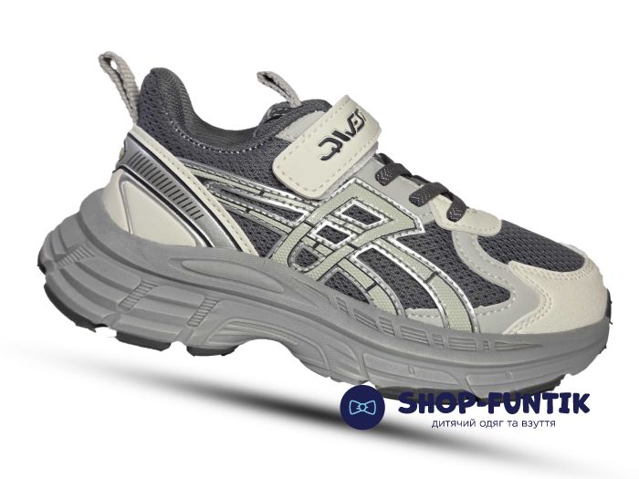 Кроссовки Fiamingo серые сетка 993