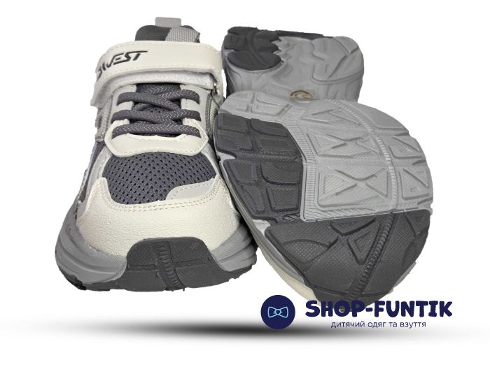 Кроссовки Fiamingo серые сетка 993