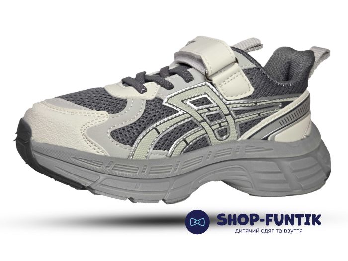 Кроссовки Fiamingo серые сетка 993