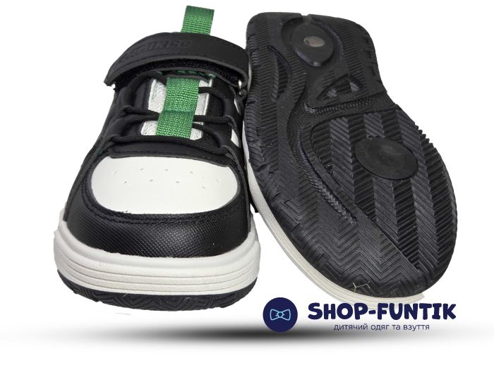 Кроссовки Fiamingo белые с черным 784