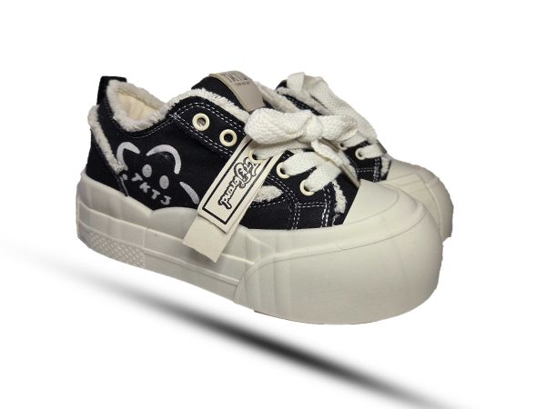 Кроссовки  Jong.Golf черные с белым А 04