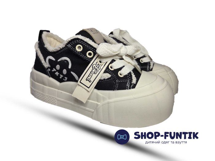 Кроссовки  Jong.Golf черные с белым А 04