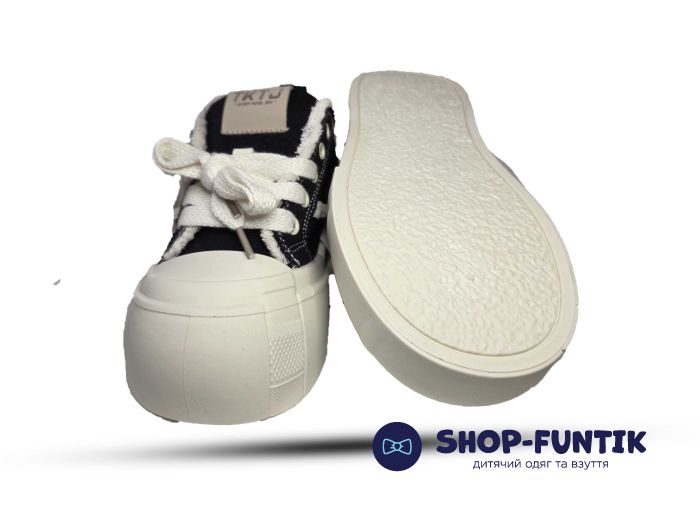 Кроссовки  Jong.Golf черные с белым А 04
