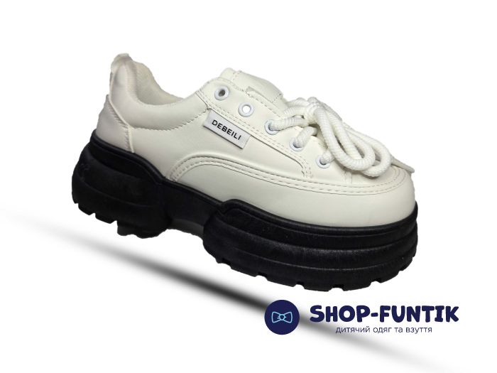 Кроссовки  Jong.Golf белые с черным A-30