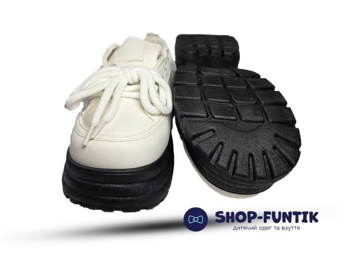 Кроссовки  Jong.Golf белые с черным A-30