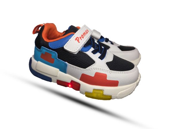 Кроссовки  Promax разноцветные светящиеся 1980-03