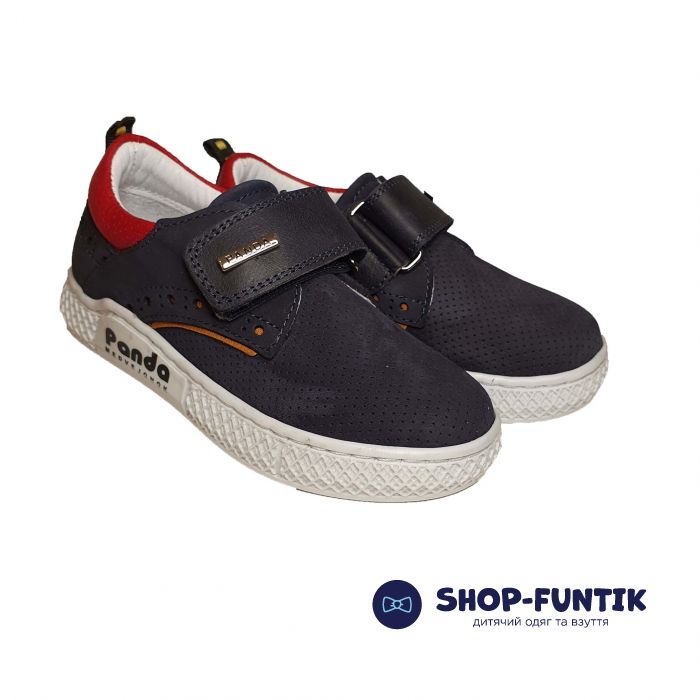 Мокасины Panda синие 0050501