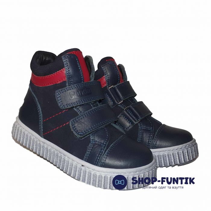 Ботинки Panda темно-синие  013 F