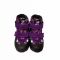 Ботинки Tiflani фиолетовые с прорезиненным носком на липучках