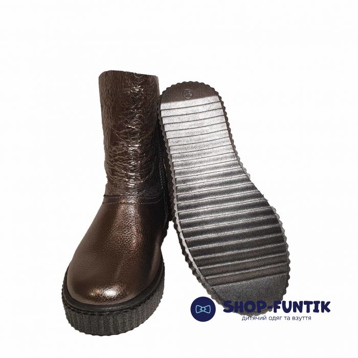 Угги Panda серебристые с двумя молниями