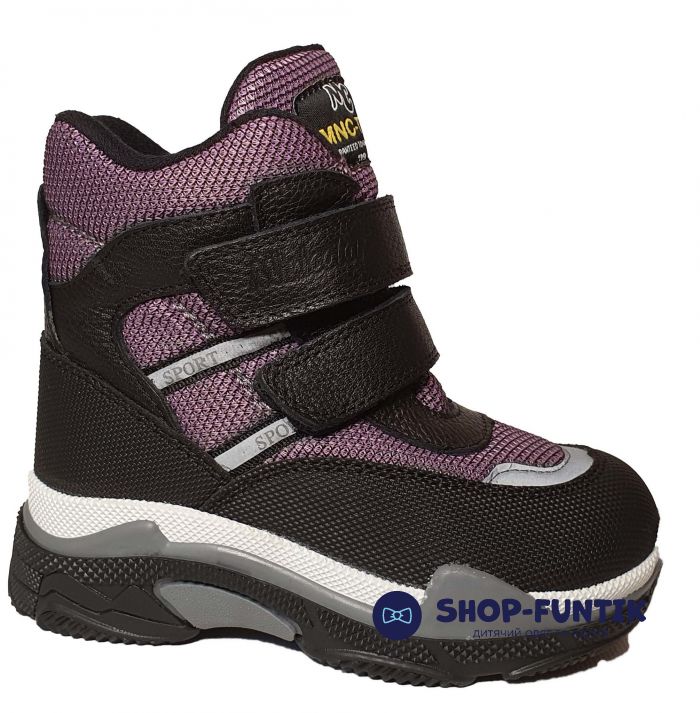 Ботинки Minicolor сиреневые 2590