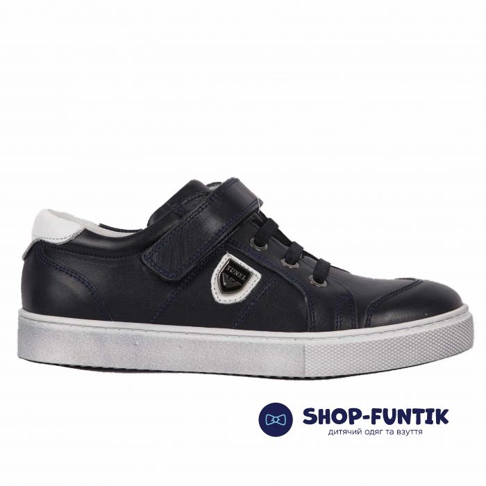 Кроссовки Tunel синие с липучкой 70-1-566-58