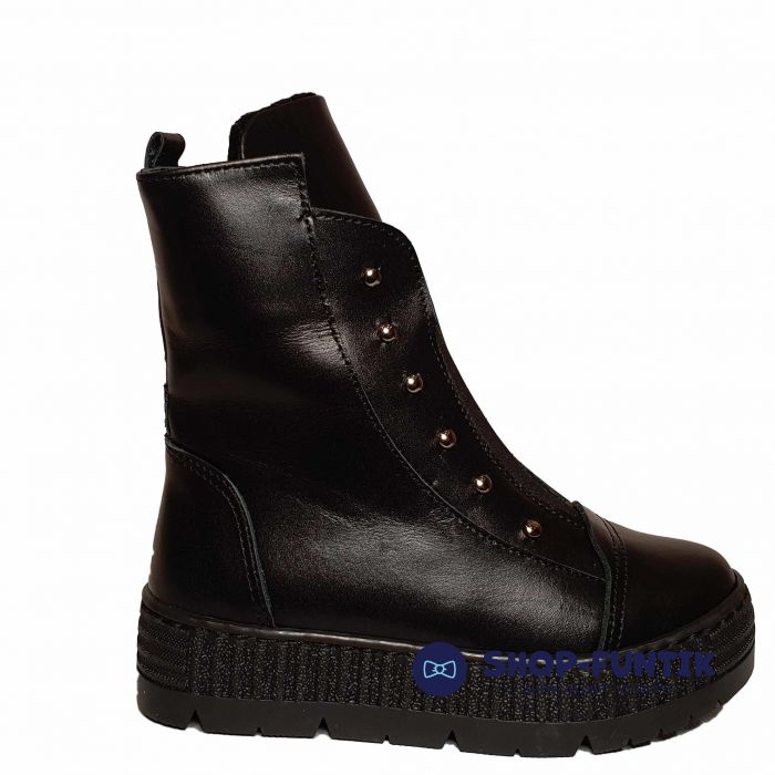 Ботинки Panda черные 0061