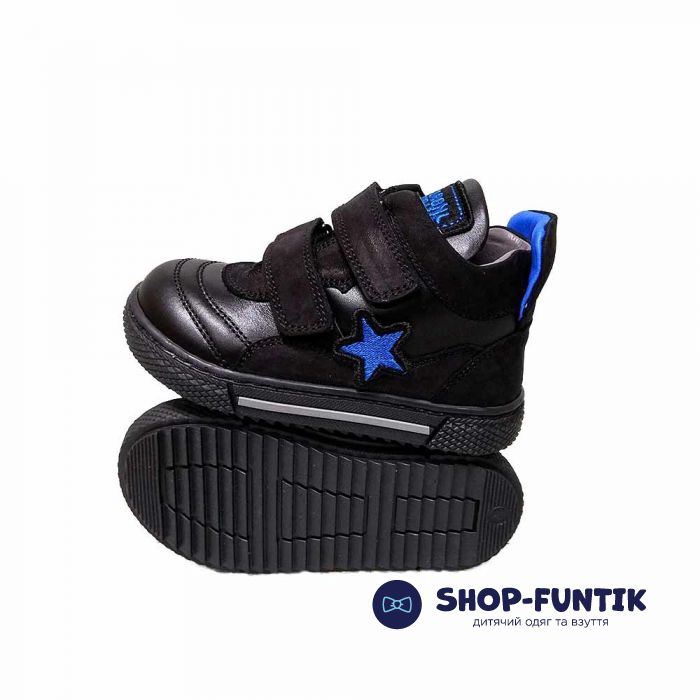 Ботинки Tiflani черные 18B B-1727S