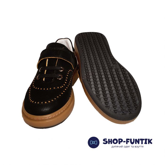 Кроссовки Tunel черные из нубука 101