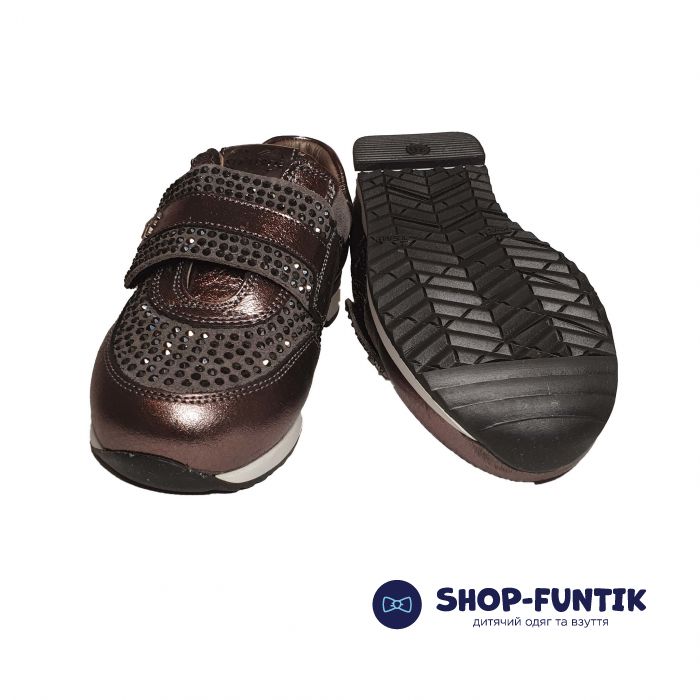 Кроссовки Tiflani коричневые 18Р0