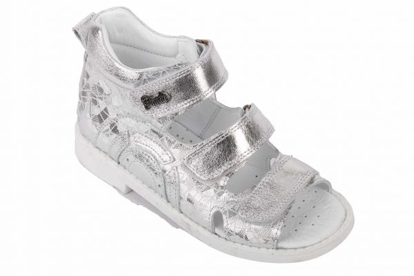 Сандалии Panda Серебристые 07430 F