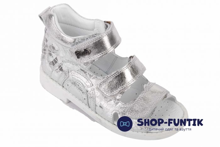 Сандалии Panda Серебристые 07430 F