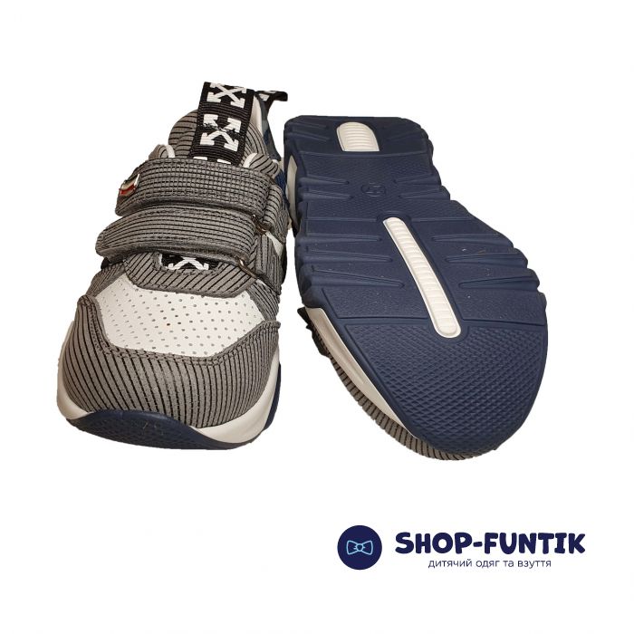 Кроссовки Panda серо-белые 01306