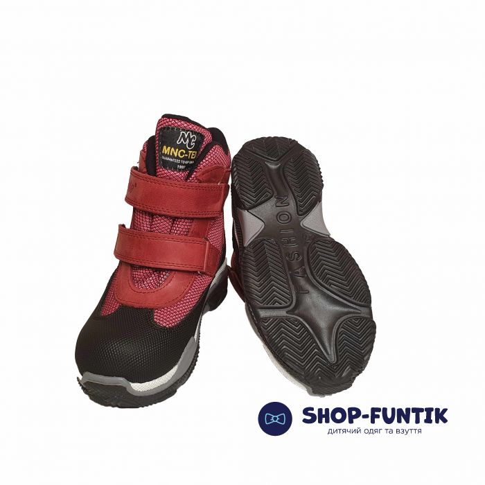 Ботинки Minicolor бордовые   2590