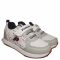 Кроссовки Promax серые с белыми вставками 16941