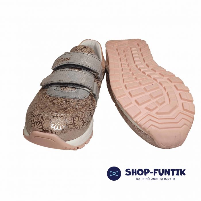 Кроссовки Tiflani золотого цвета 12Р