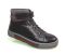 Ботинки Tunel черные на серой подошве 1773