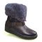 Угги Tunel темно-синие со стразами на голенище 1229