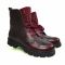 Ботинки Tunel бордо со стразами 7752
