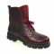 Ботинки Tunel бордо со стразами 7752