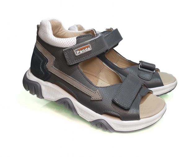Сандалии Panda серые 6003