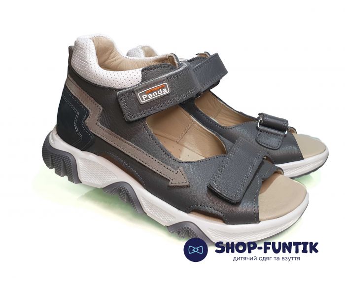 Сандалии Panda серые 6003