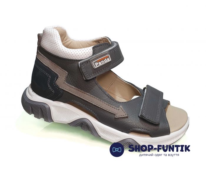 Сандалии Panda серые 6003