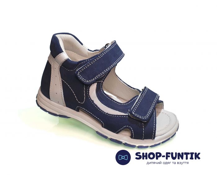 Сандалии Tunel синие-белые 1322-11