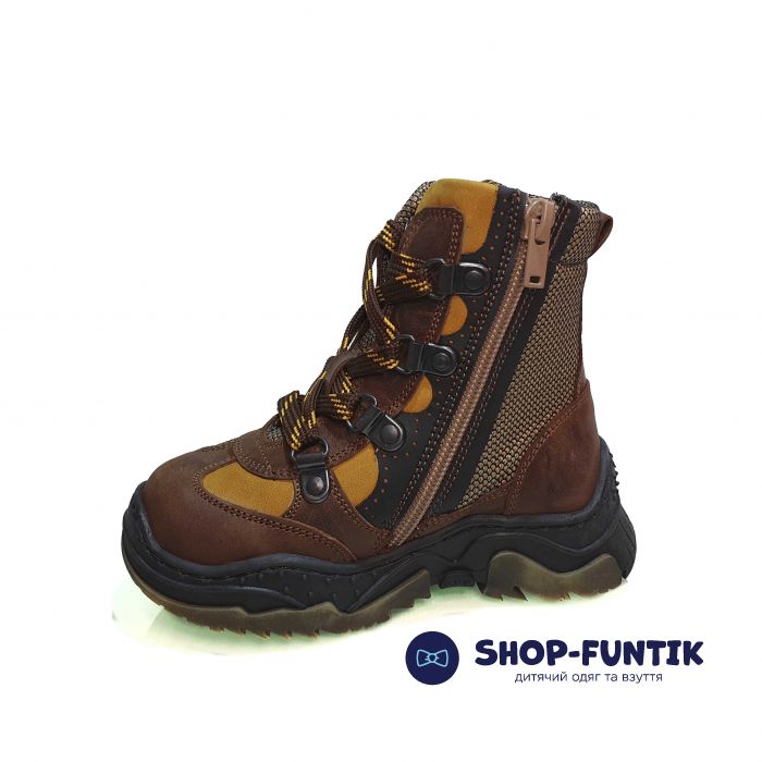 Ботинки Tiflani желто-коричневые 18BC