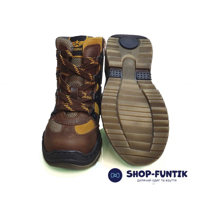 Ботинки Tiflani желто-коричневые 18BC