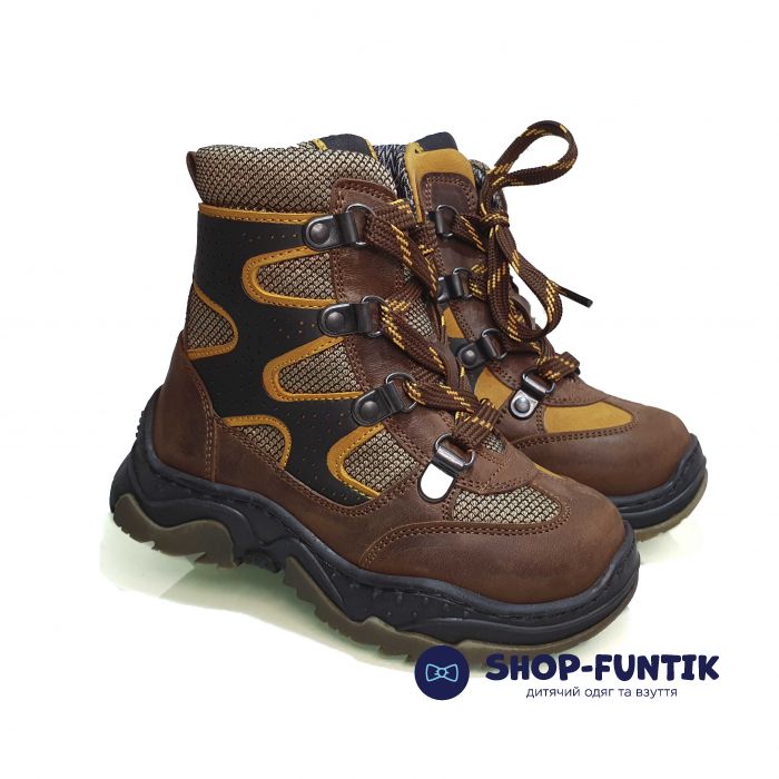 Ботинки Tiflani желто-коричневые 18BC