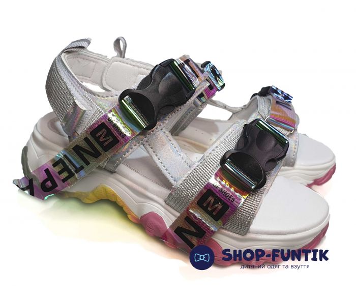 Босоножки Jong.Golf светло-серые В 20238