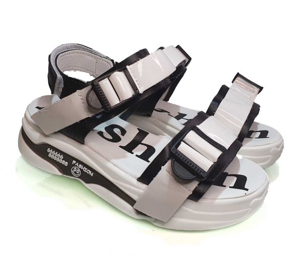 Босоножки Jong.Golf черно-белые С 20234