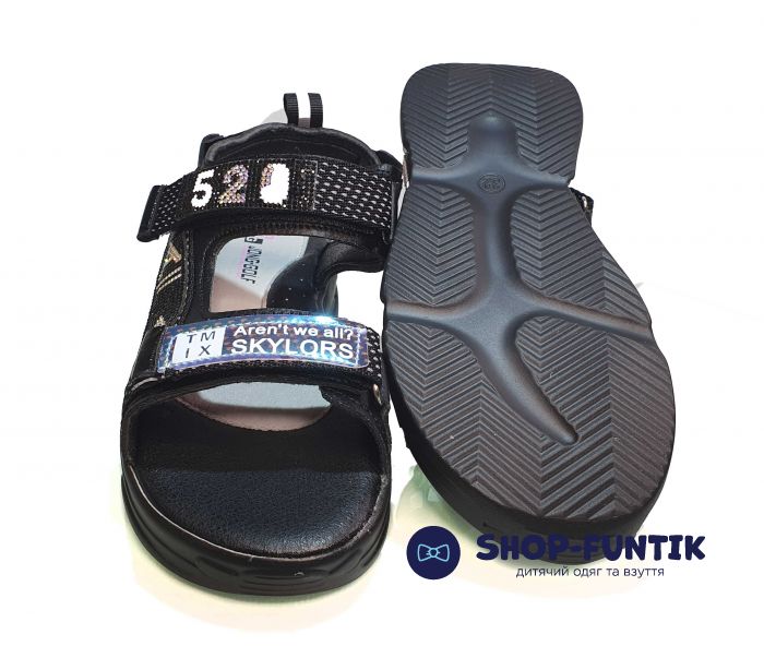 Босоножки Jong.Golf черные С 2023