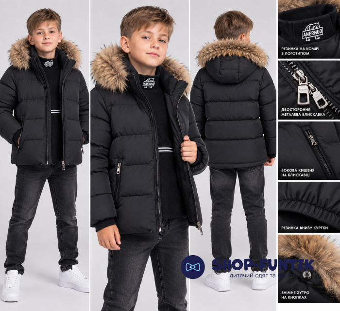 Куртка Anernuo черная 7534