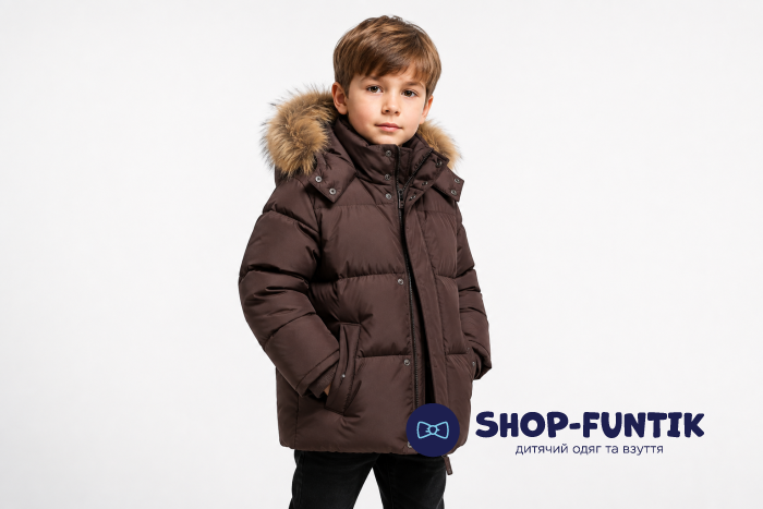Куртка Anernuo коричневая 1036