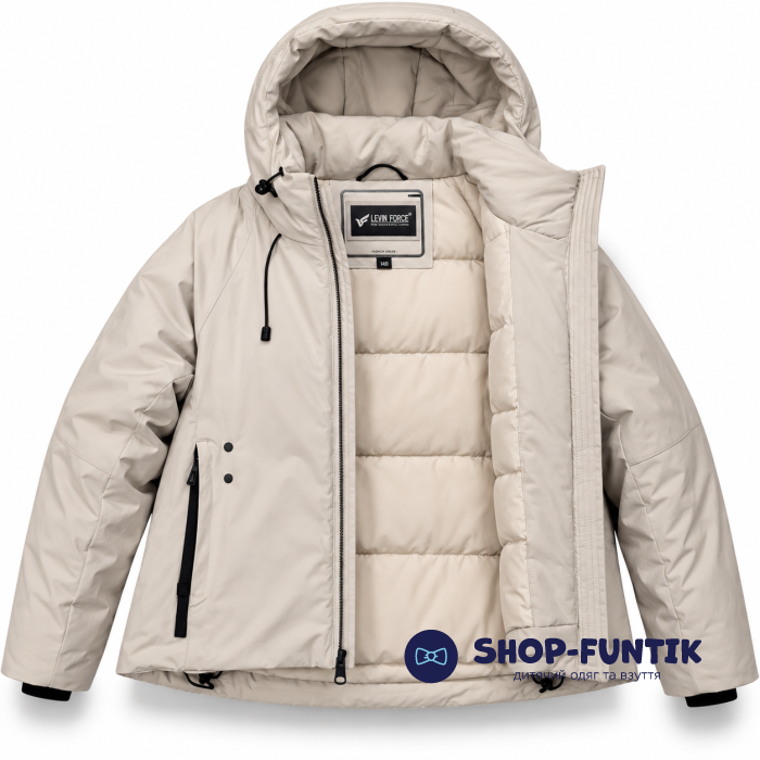 Куртка Levin Force бежевая 8809