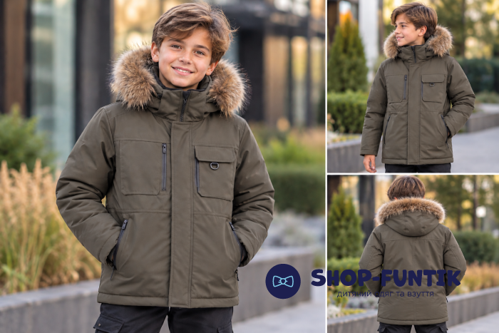 Куртка Anernuo оливковый 6012