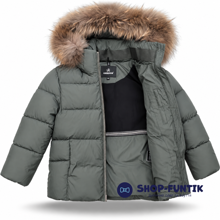Куртка Anernuo светло-оливковая 7534