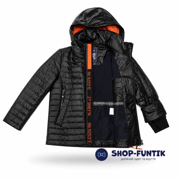 Куртка Puros Poro черная демисезонная  3452